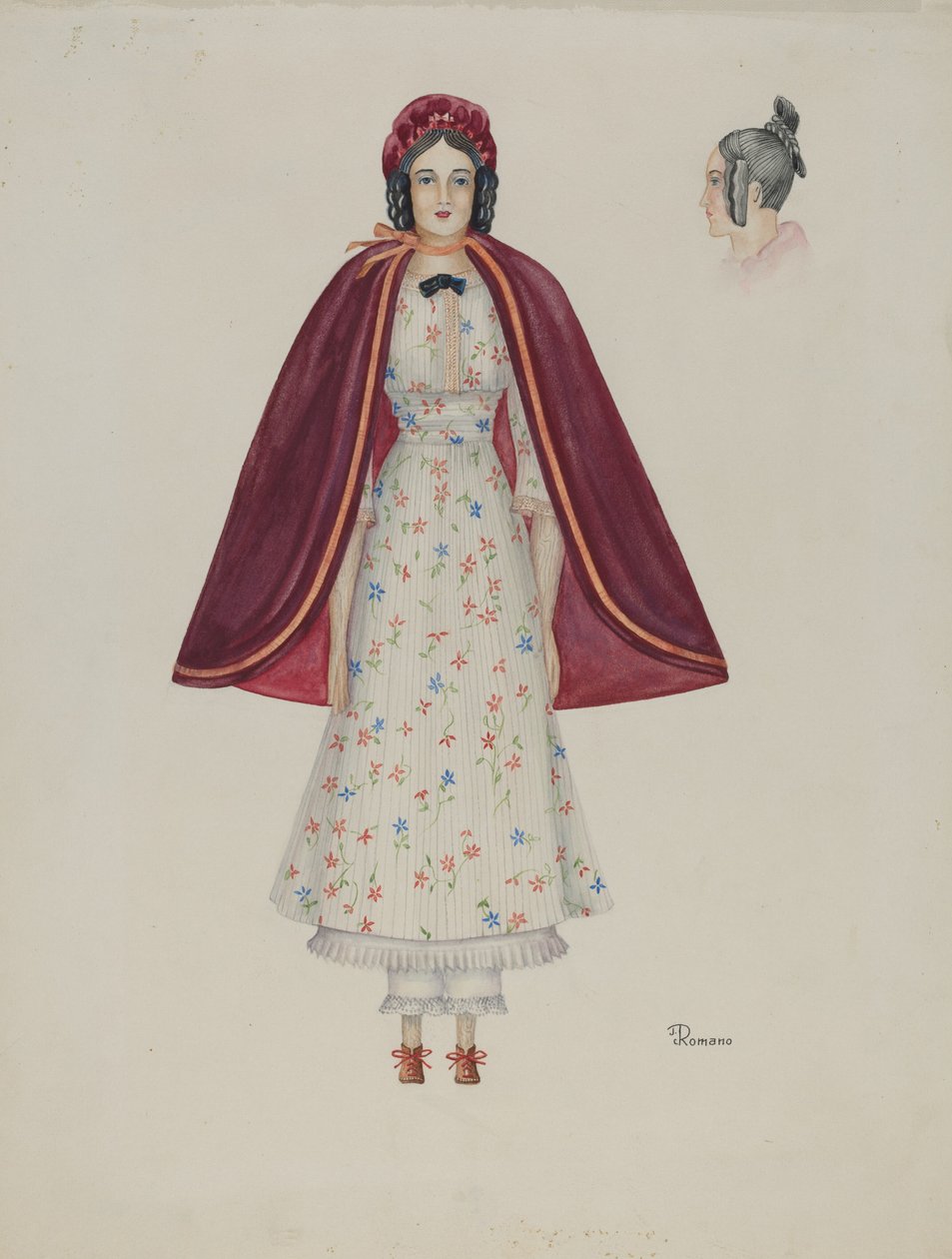 Dukke - Narcissa Savery, ca. 1937. av Josephine C. Romano