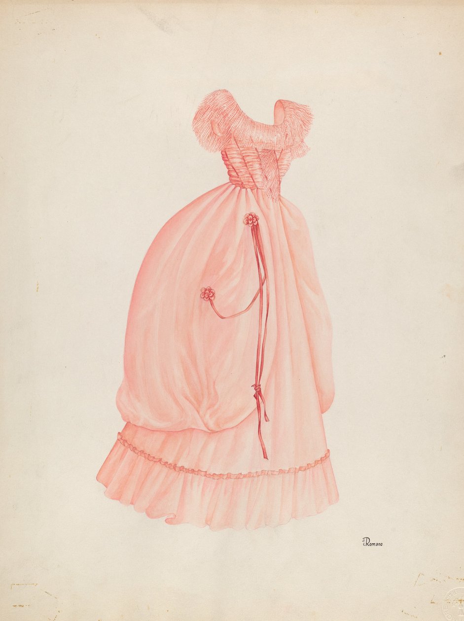 Kjole, c. 1940. av Josephine C. Romano