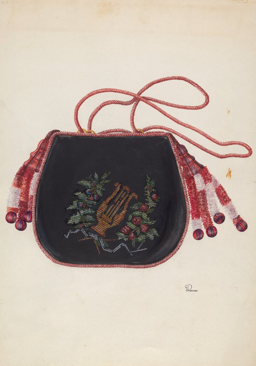 Håndveske, c. 1938. av Josephine C. Romano