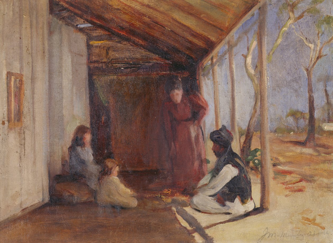 Den afghanske Hawker av Josephine Muntz Adams