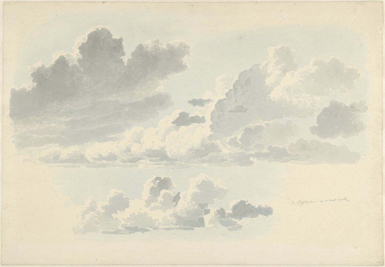 Skystudier av Josephus Augustus Knip
