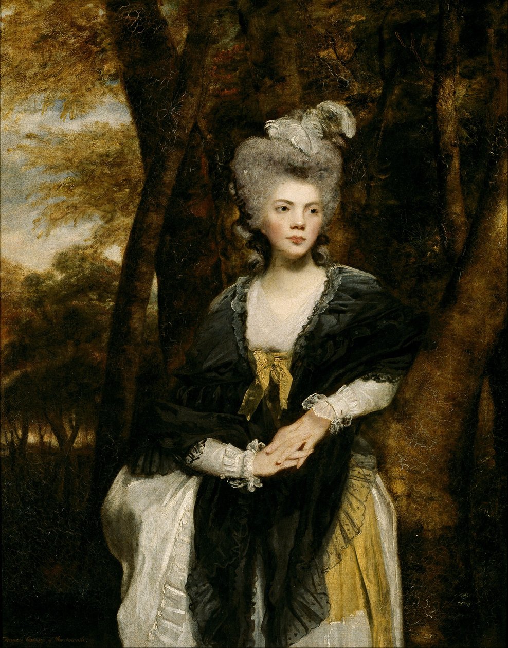 Lady Frances Finch av Joshua Reynolds