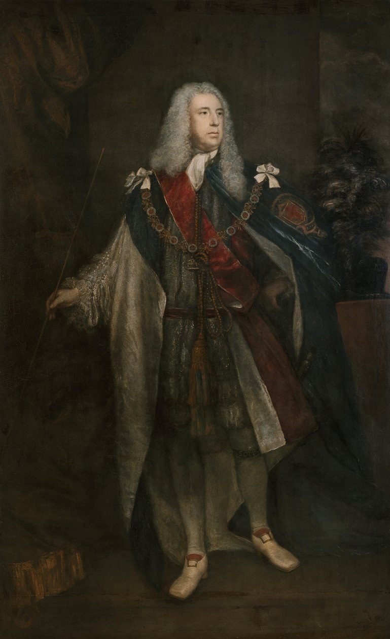 Portrett av Charles Fitzroy, 2. hertug av Grafton, 1755-57 av Joshua Reynolds