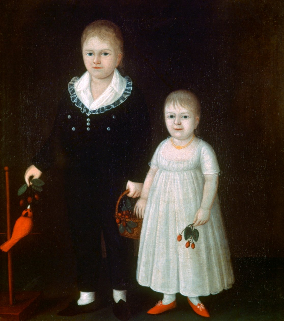 Edward og Sarah Rutter, c1805 av Joshua Johnson