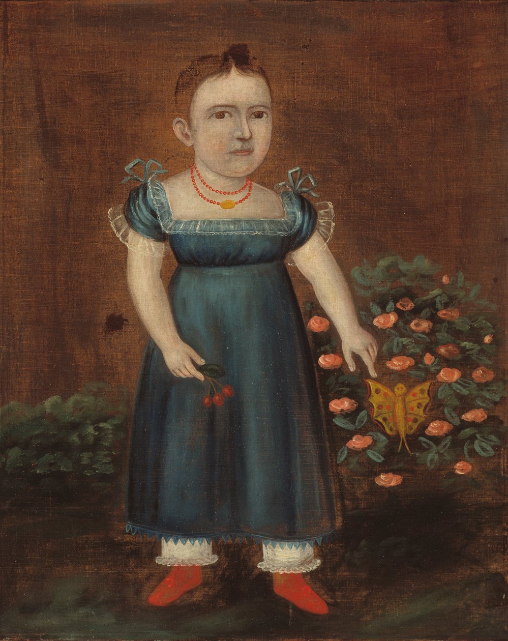 Portrett av Adelia Ellender, ca. 1803-1805. av Joshua Johnson