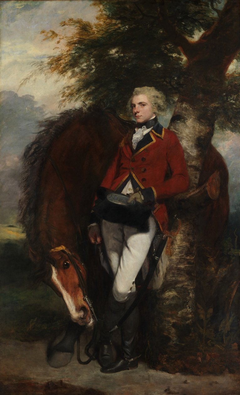 Kaptein George K.H.Coussmaker, 1782 av Joshua Reynolds