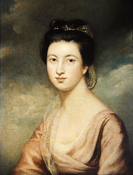Miss Jane Davidson (olje på lerret) av Joshua Reynolds