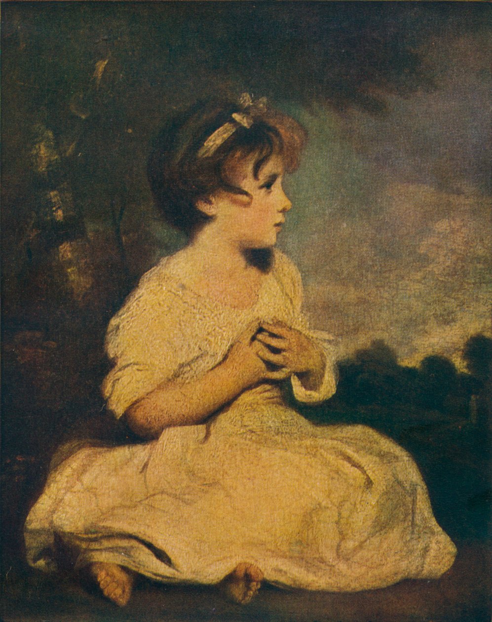Uskyldens tidsalder, c1788 av Joshua Reynolds