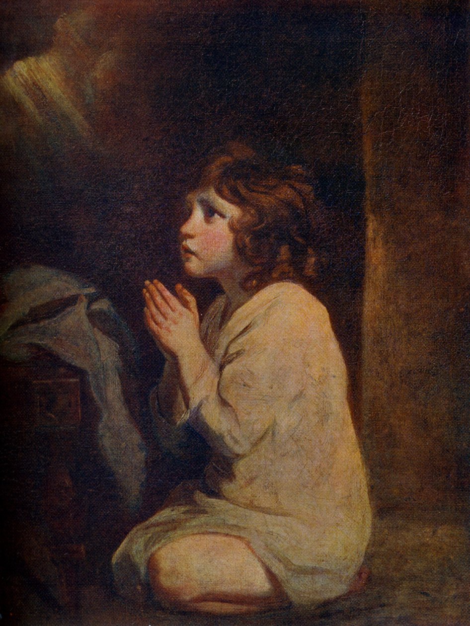 The Infant Samuel, c1776, 1912. av Joshua Reynolds