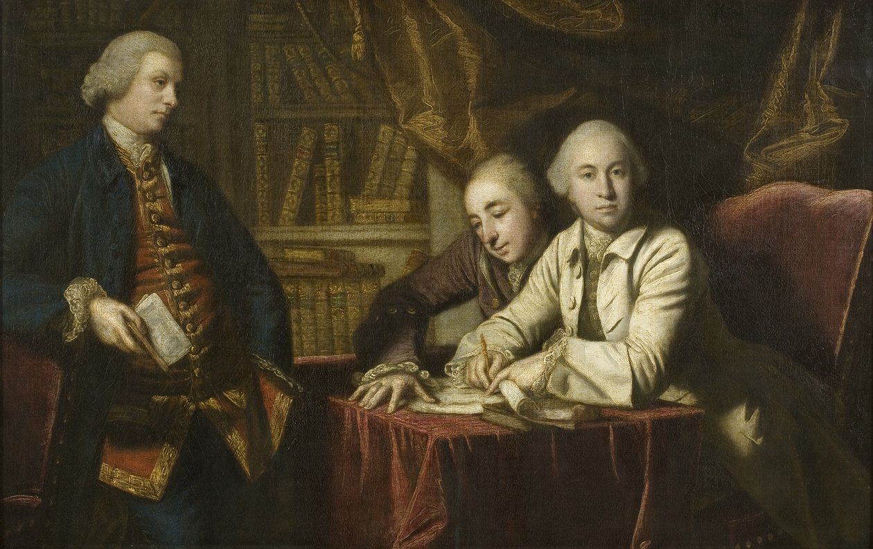 The Out of Town Party, ca. 1759 av Joshua Reynolds