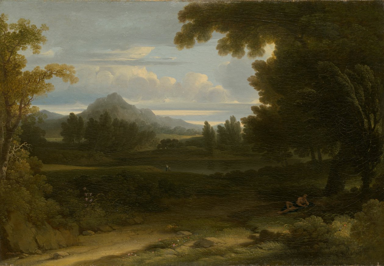 Ensomhet, 1818. av Joshua Shaw