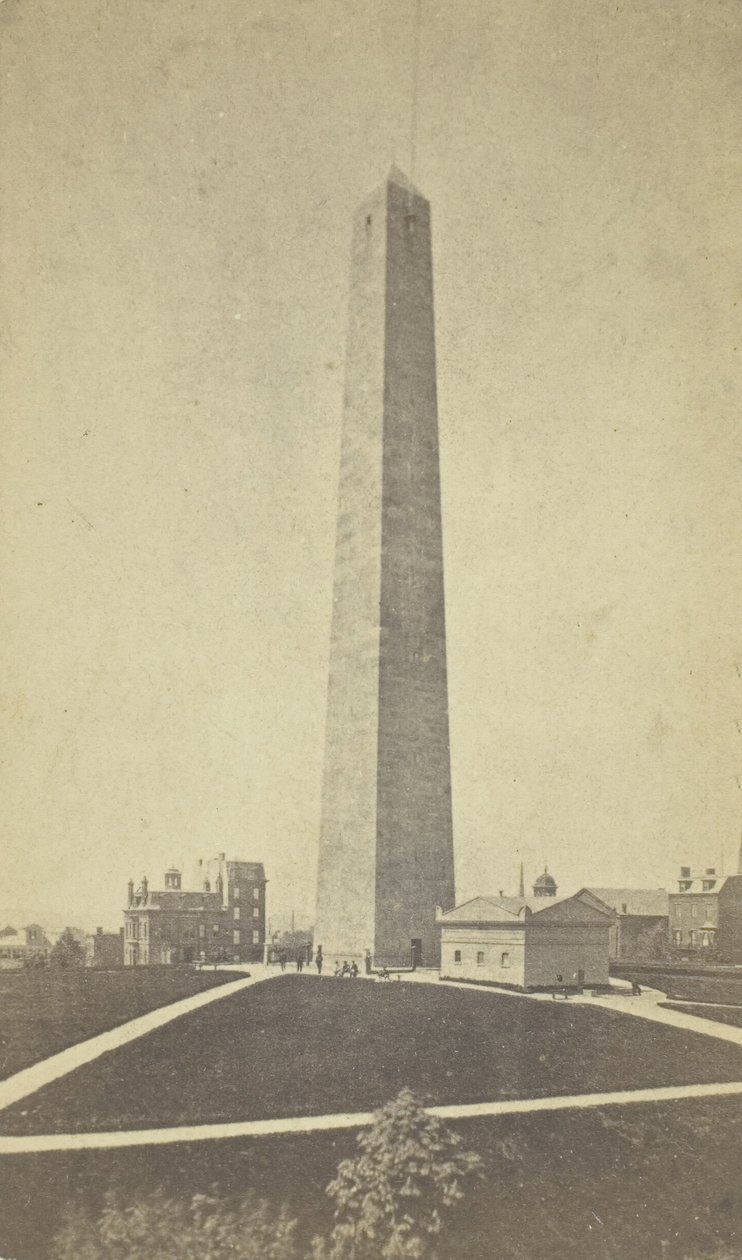 Bunker Hill-monumentet, 18451900. av Josiah Johnson Hawes