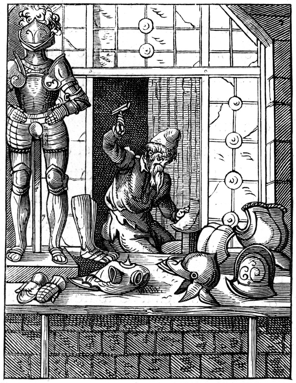 Armourer, 1500-tallet 1849. av Jost Amman