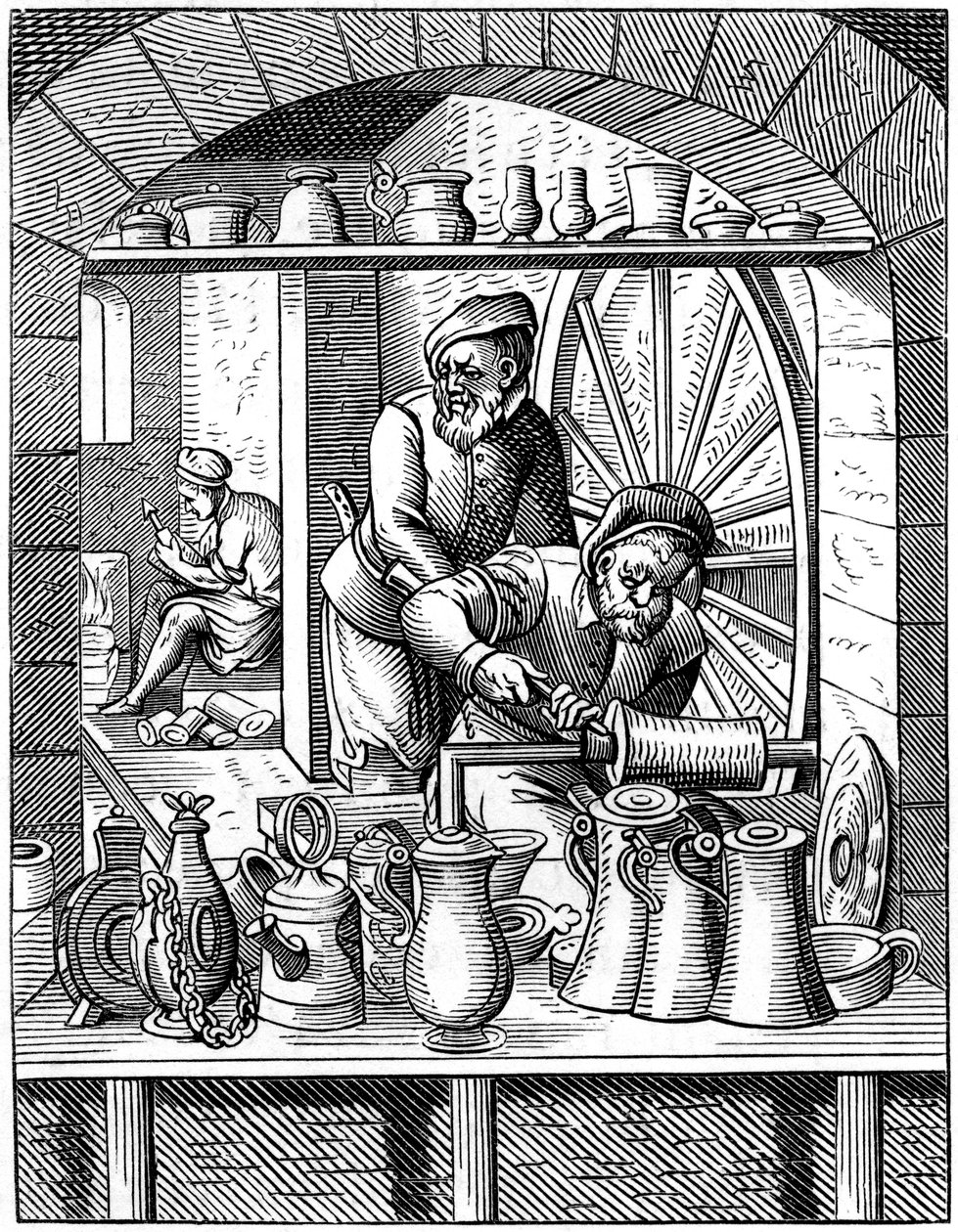 Tinman, 1500-tallet 1849. av Jost Amman