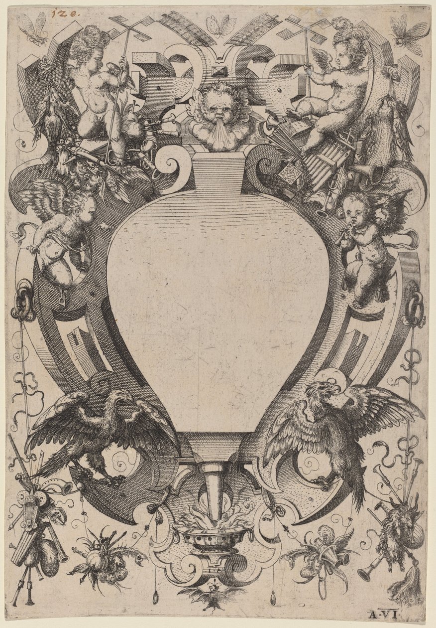 Air, 1568. av Jost Ammon