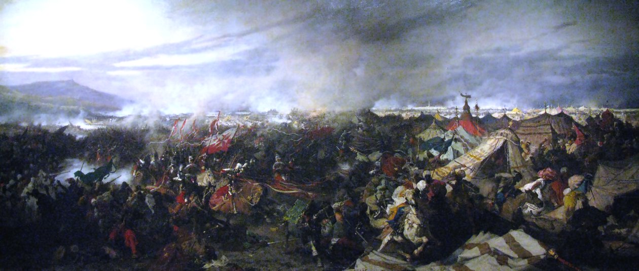 Slaget ved Wien. N Polski: Slaget om Wien. N av Jozef Brandt