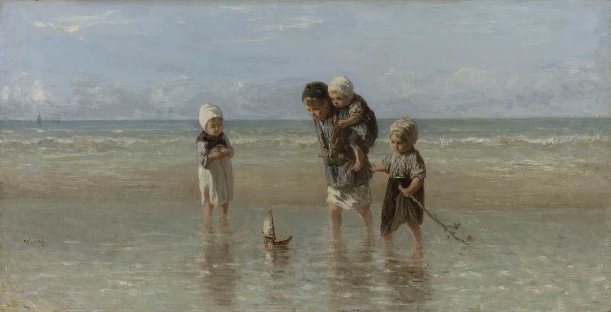 Barn av havet av Jozef Israëls