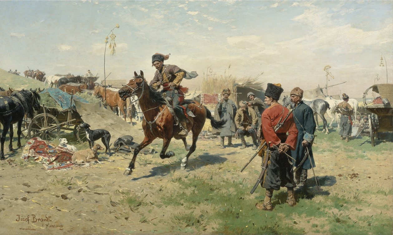 De Zaporozhianske kosakkene av Jozef Brandt