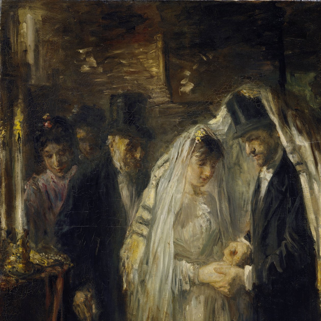 Jødisk bryllup av Jozef Israëls