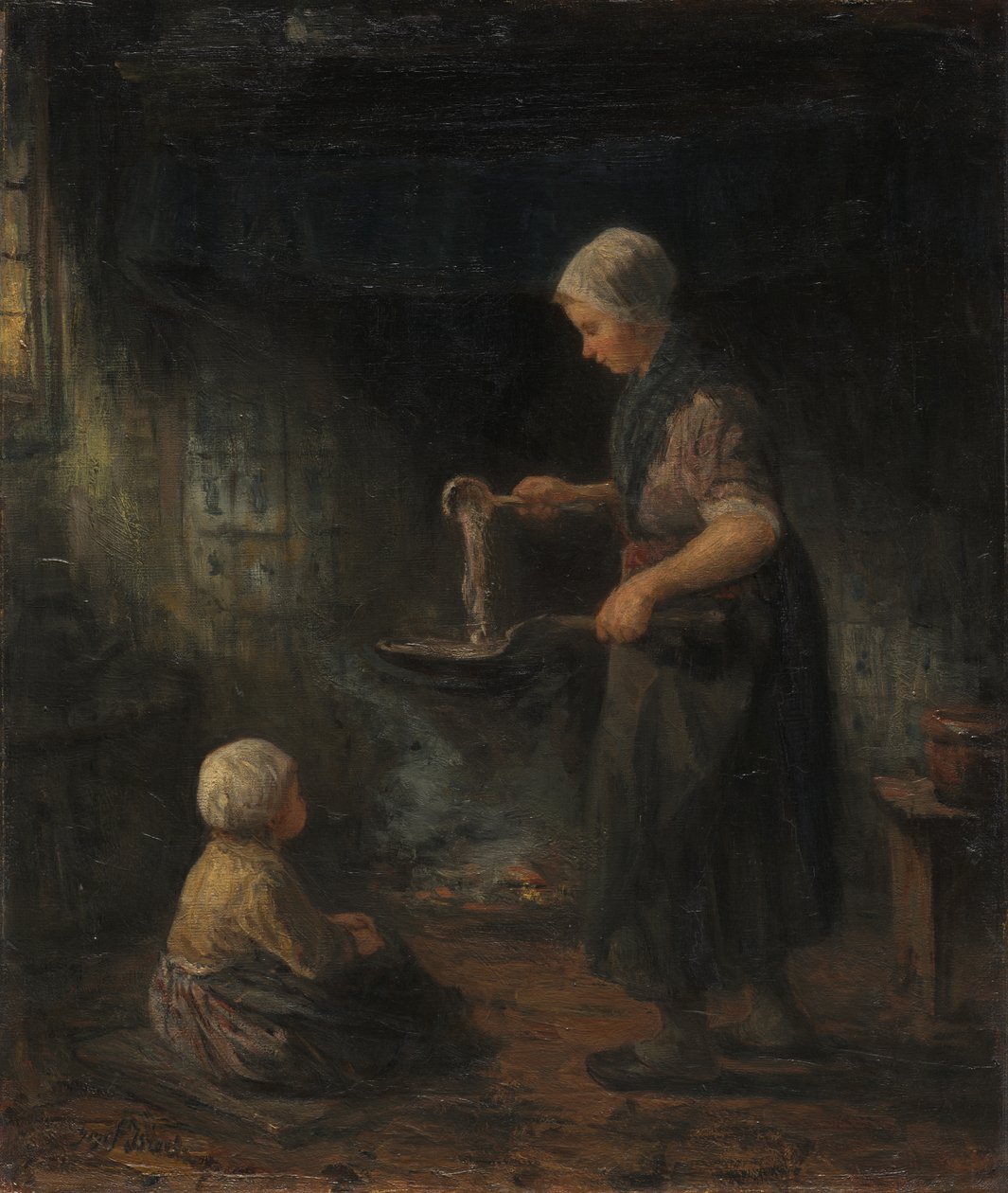 Pannekakene av Jozef Israëls