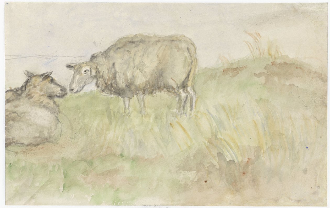 To sauer av Jozef Israëls