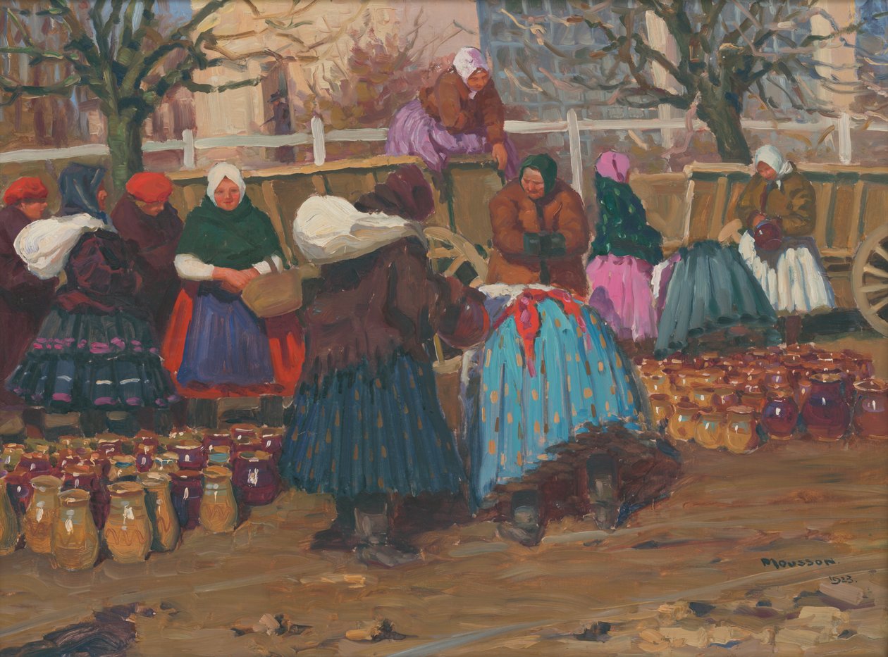 Grytemarked av Jozef Teodor Mousson