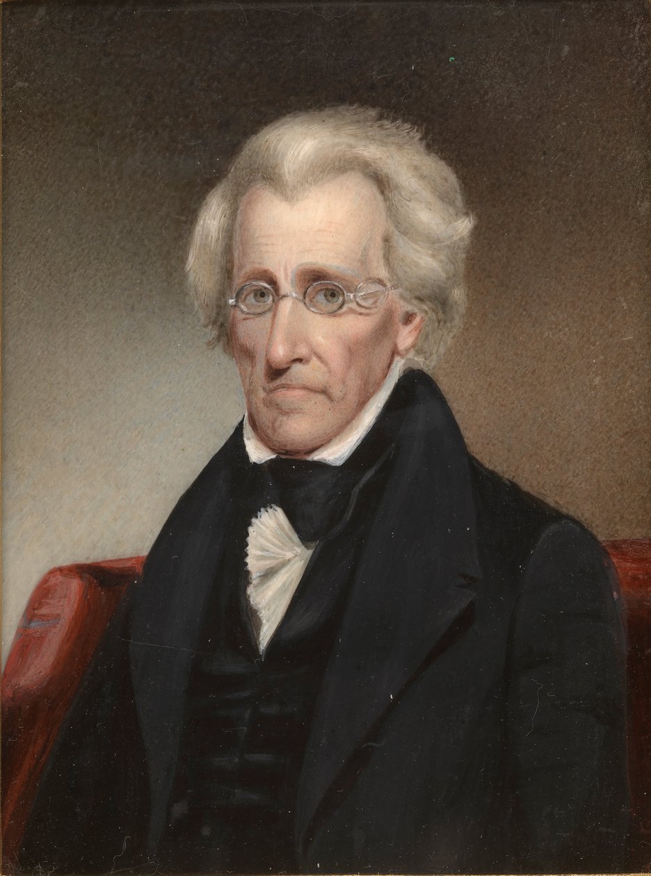 Portrett av Andrew Jackson (1767-1845) av Jr. James Tooley