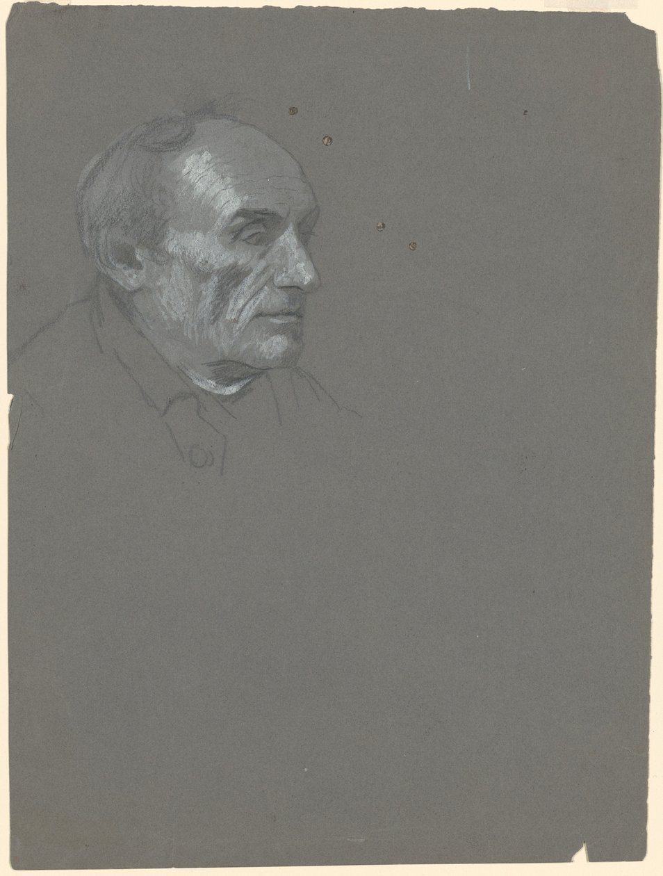 Leder av en mann av Jr. Enoch Wood Perry