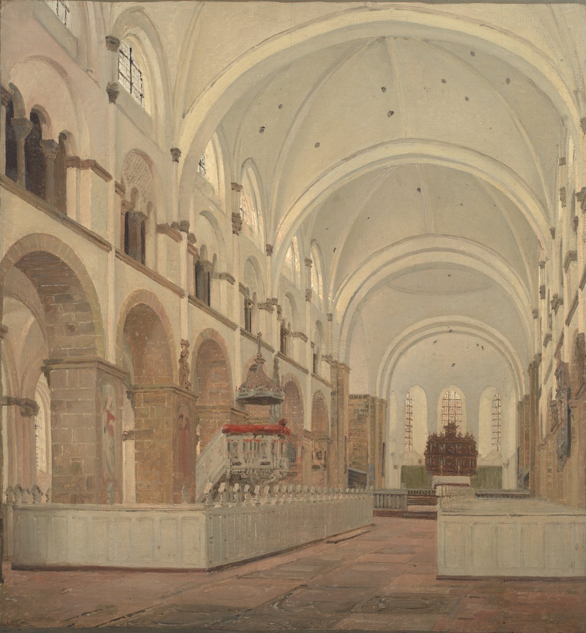 Interiøret i Ribe domkirke av Jørgen Roed