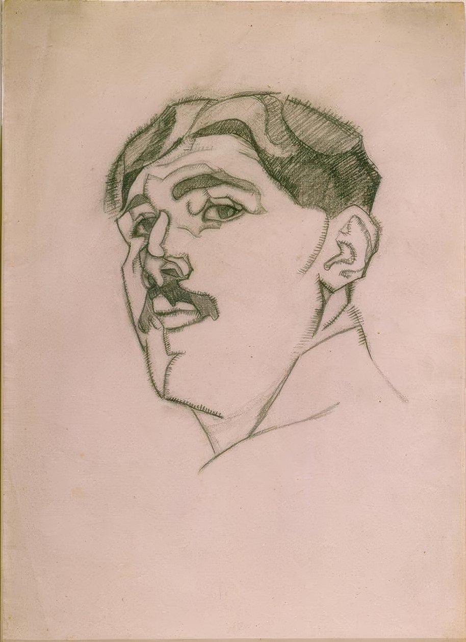 Selvportrett av Juan Gris