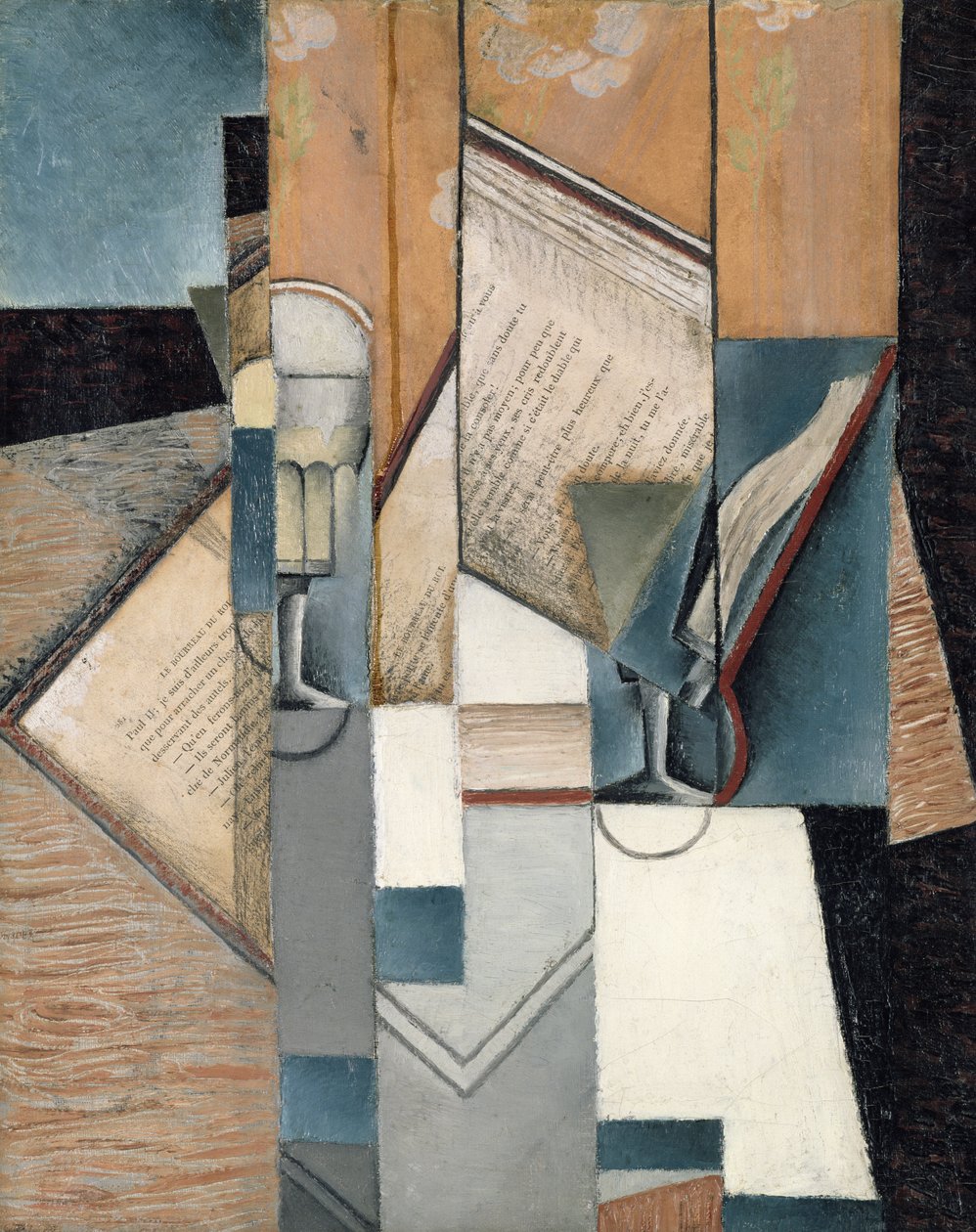 Boken, 1913 av Juan Gris