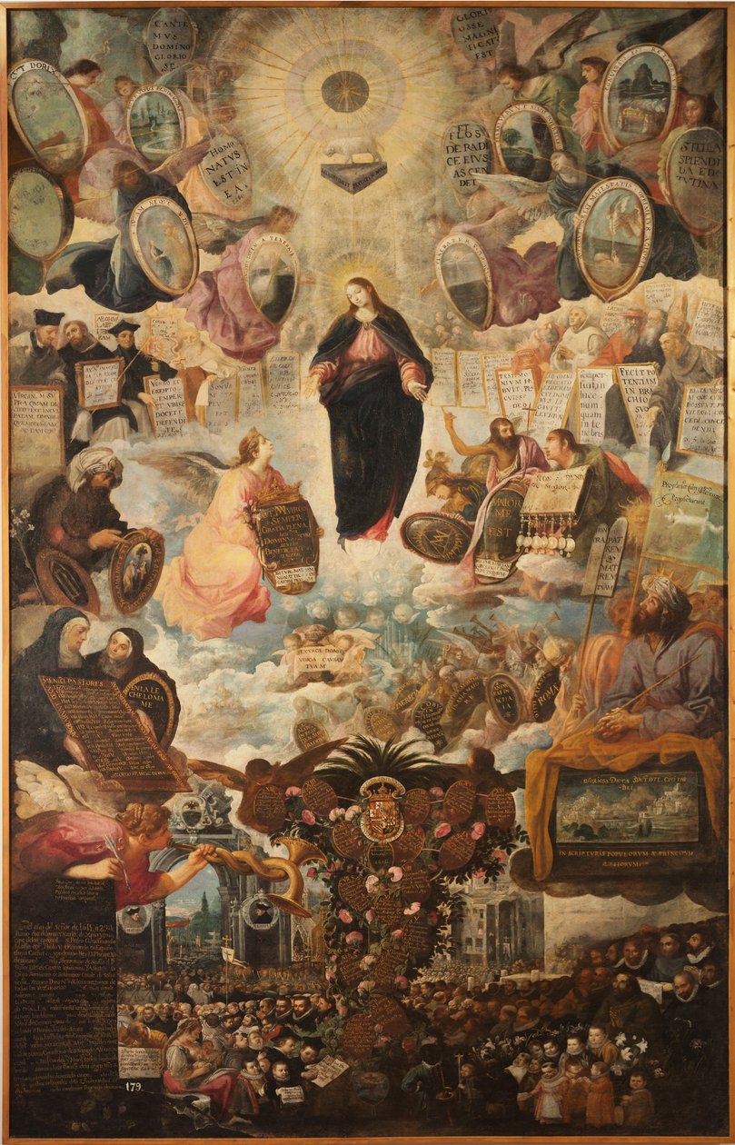 Allegory of the Immaculate Virgin av Juan de las Roelas  