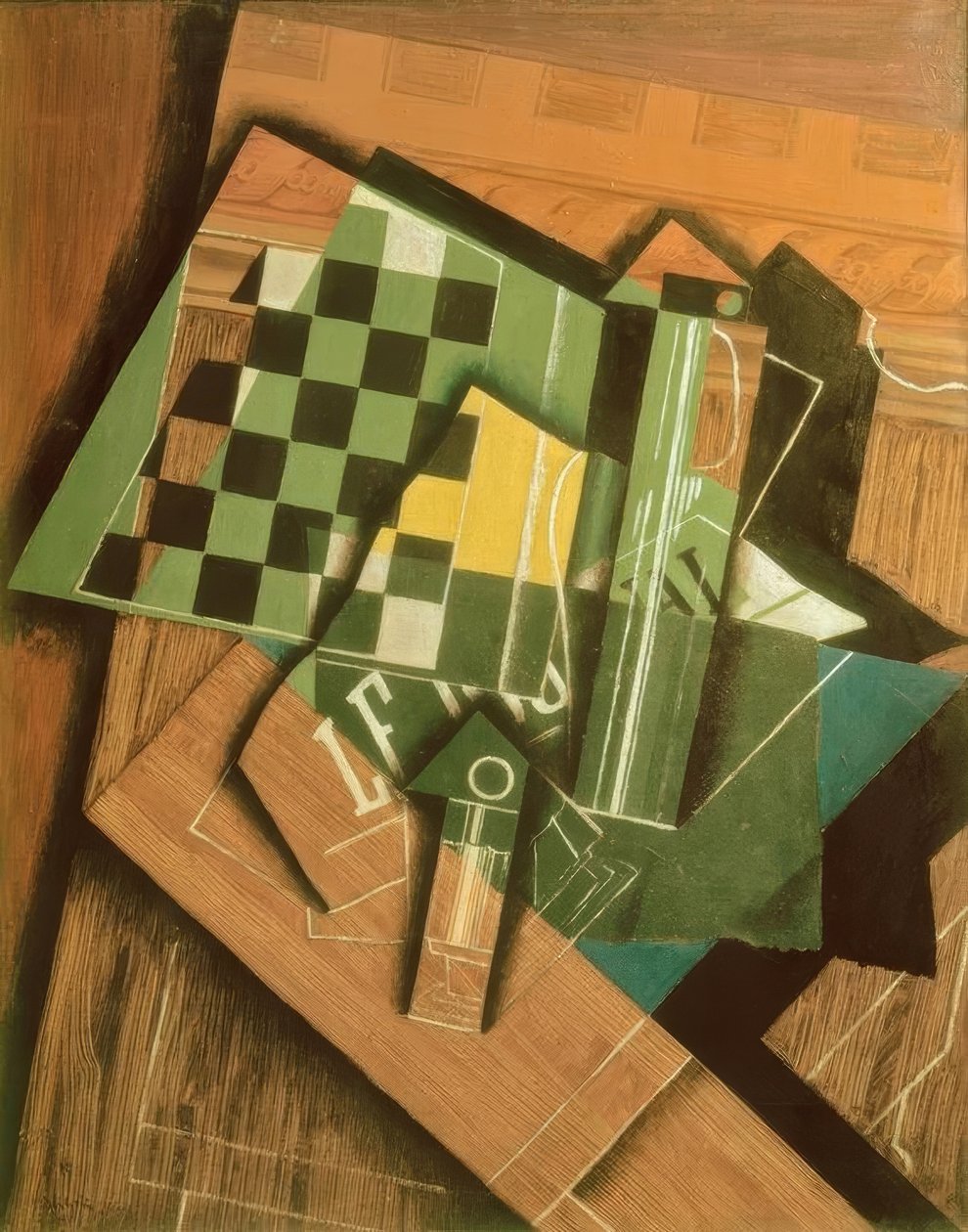 Sjakkbrettet av Juan Gris