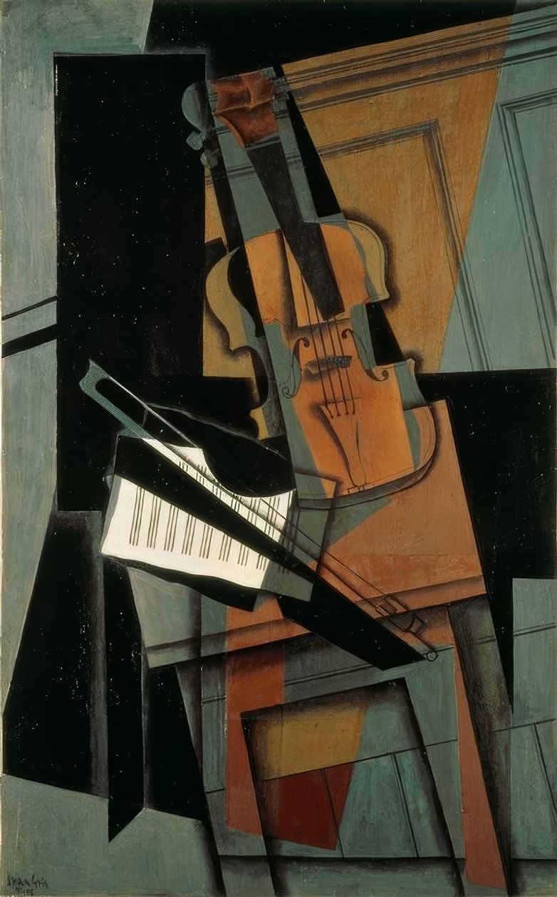 Fiolinen av Juan Gris