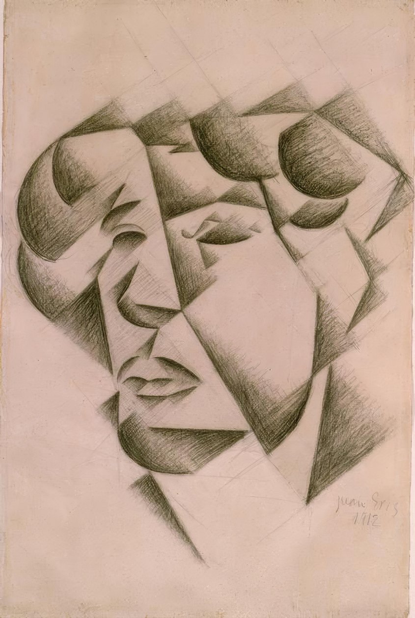 Selvportrett av Juan Gris