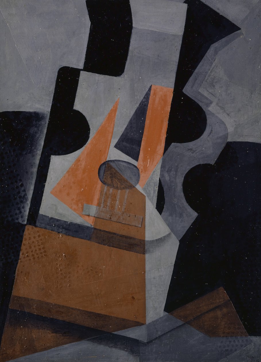 The Guitar (Still Life with Guitar), 1916 av Juan Gris