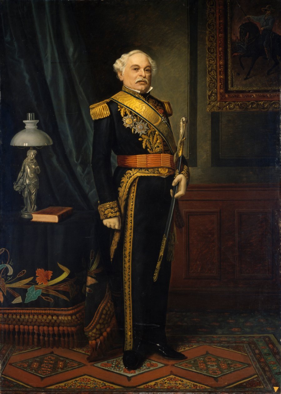 General Jose Antonio Paez, 1890. av Juan Jorge Peoli