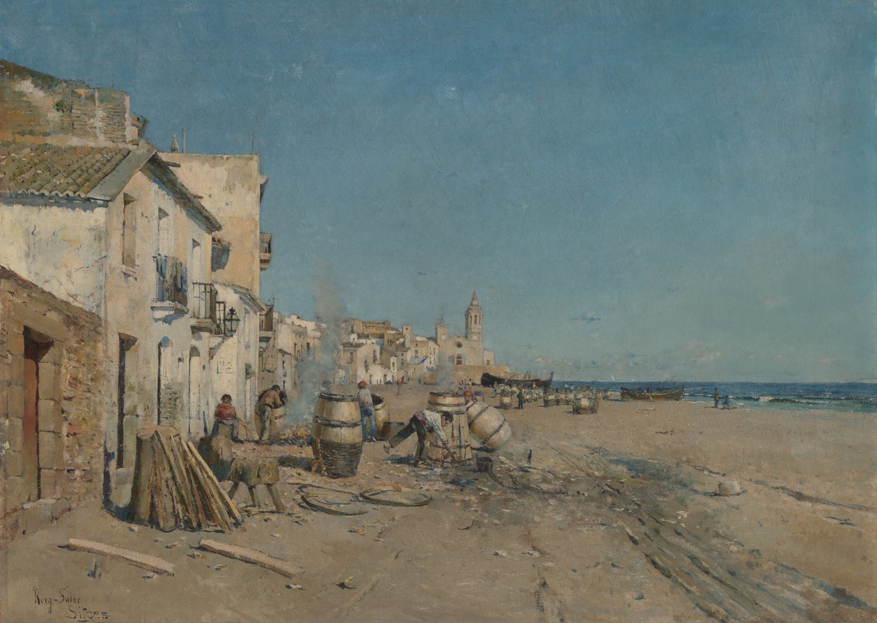 Sitges av Juan Roig y Soler