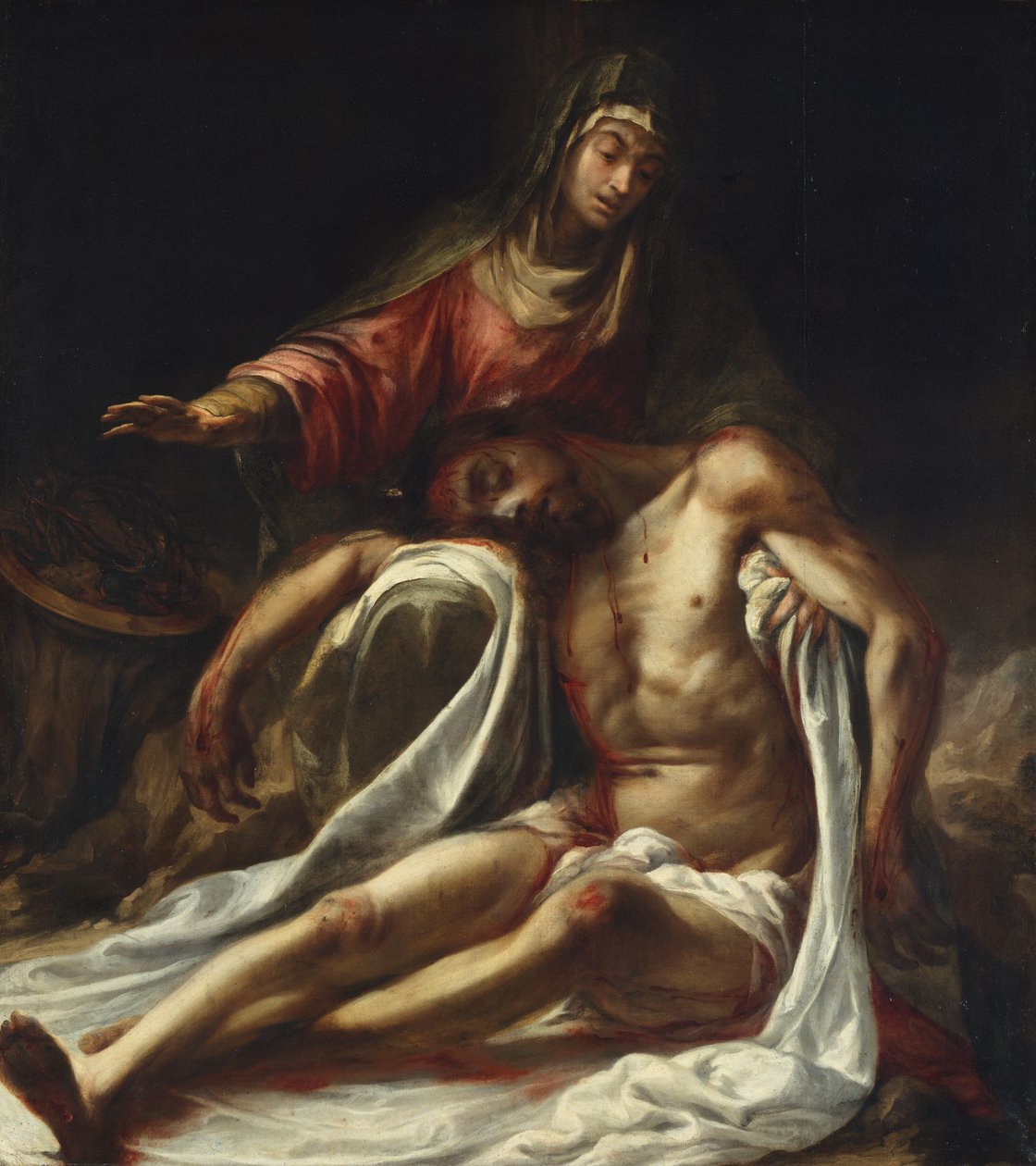Pietà, ca. 1657-60. av Juan de Valdes Leal