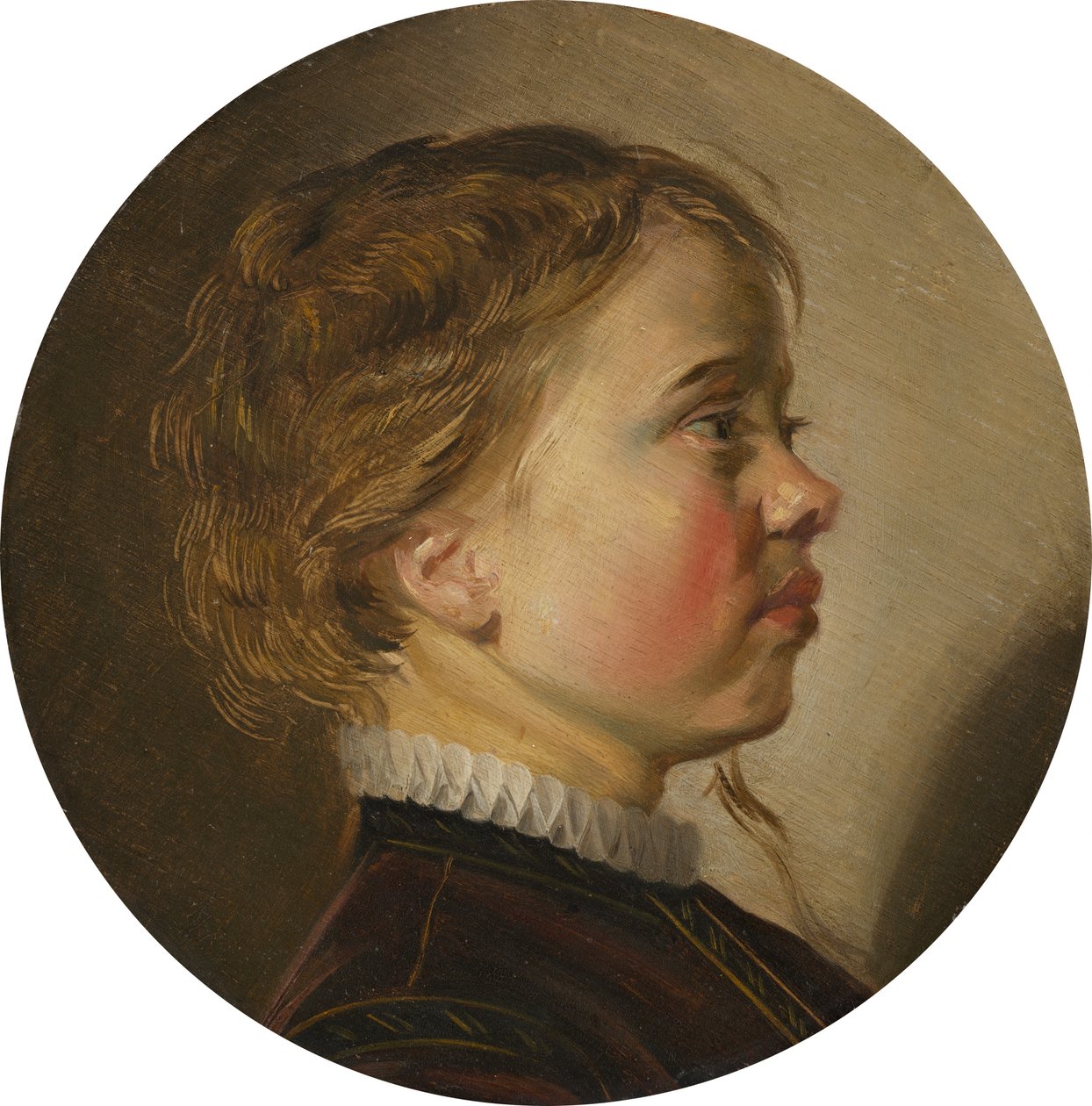Ung gutt i profil av Judith Leyster
