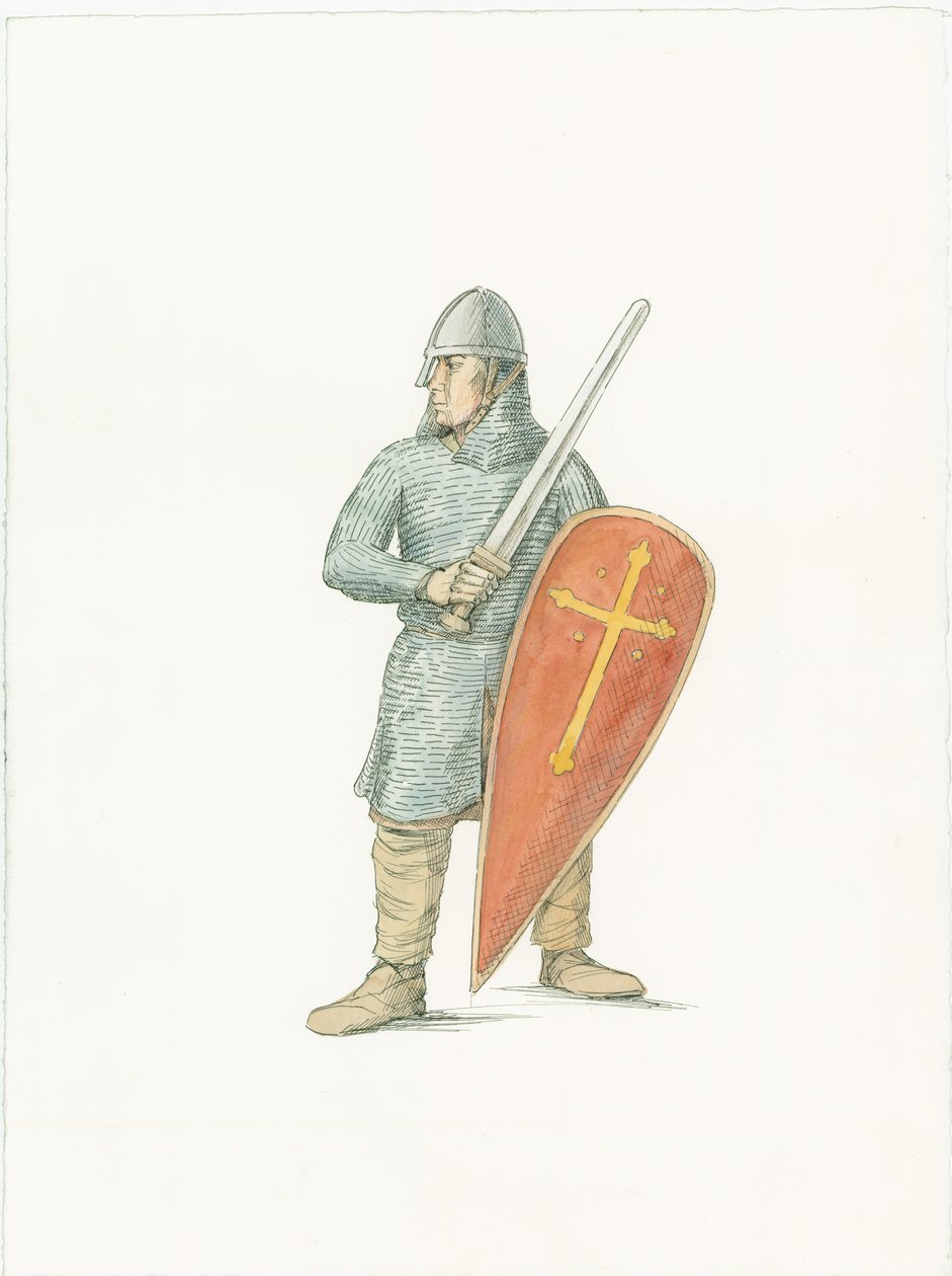 En normannisk ridder, c1066 2015. av Judith Dobie