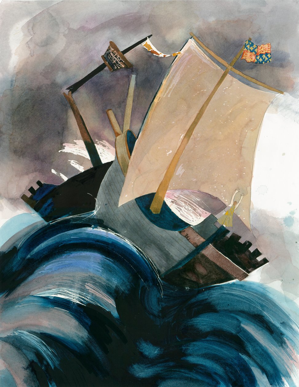 Slaget ved Winchelsea, 1350 2010. av Judith Dobie