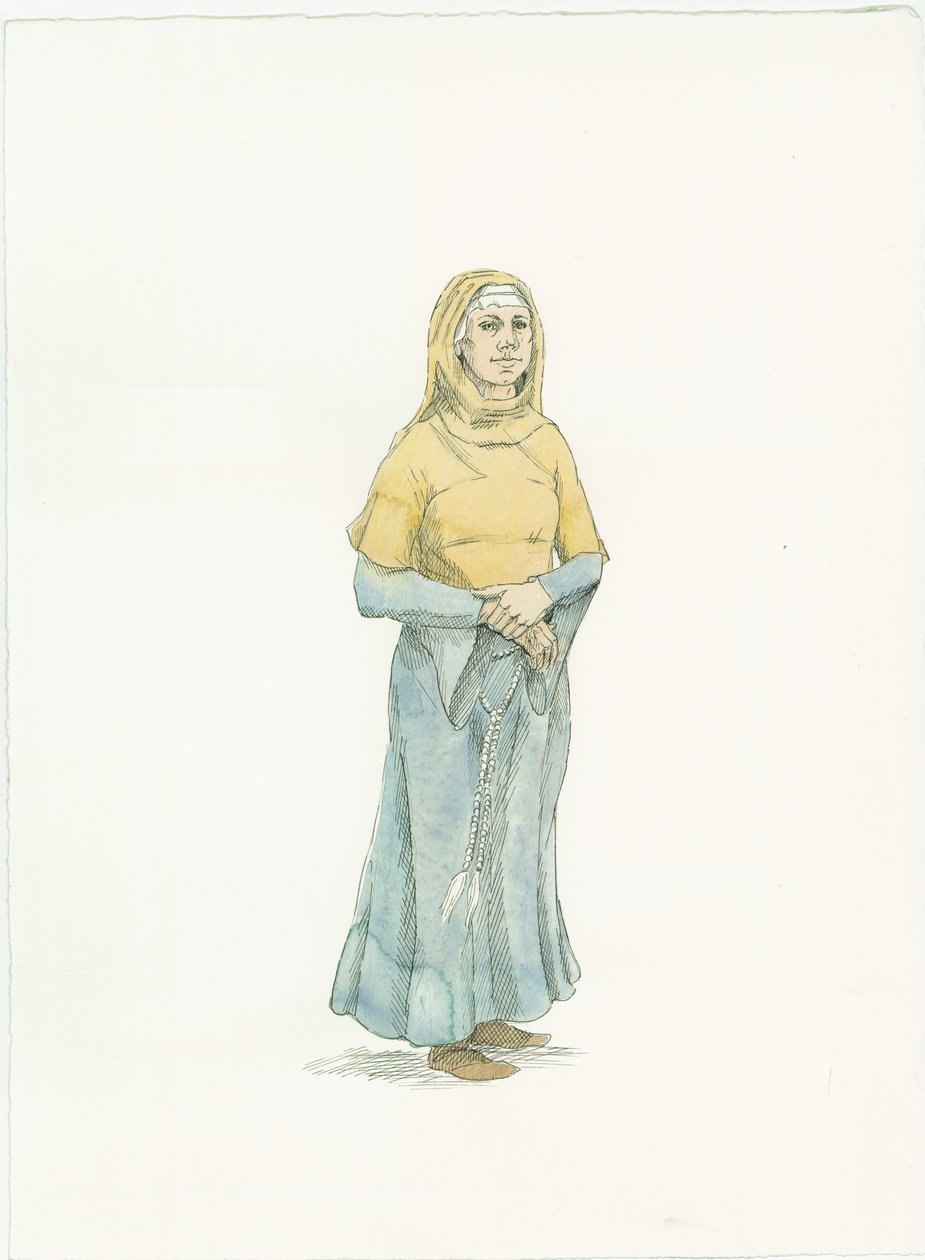 Matilda av Flandern, c1066 2015. av Judith Dobie