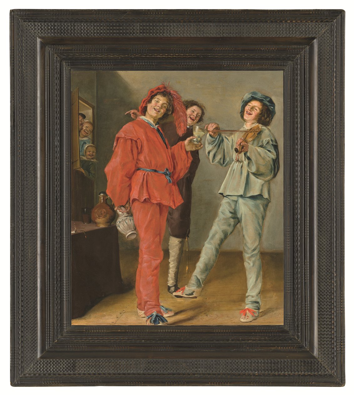 Merry Company (olje på lerret) av Judith Leyster
