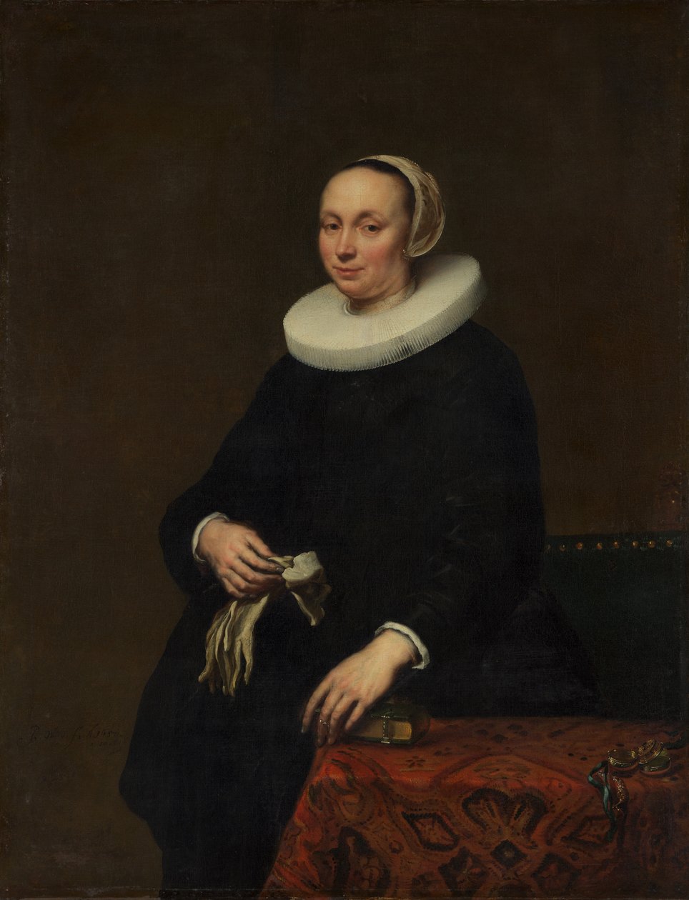 Portrett av en kvinne, 1650. av Jürgen Ovens