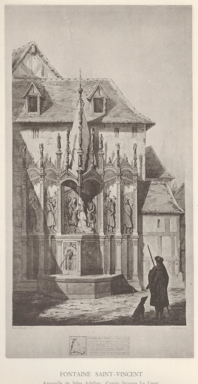 Saint-Vincent-fontenen av Jules Adeline