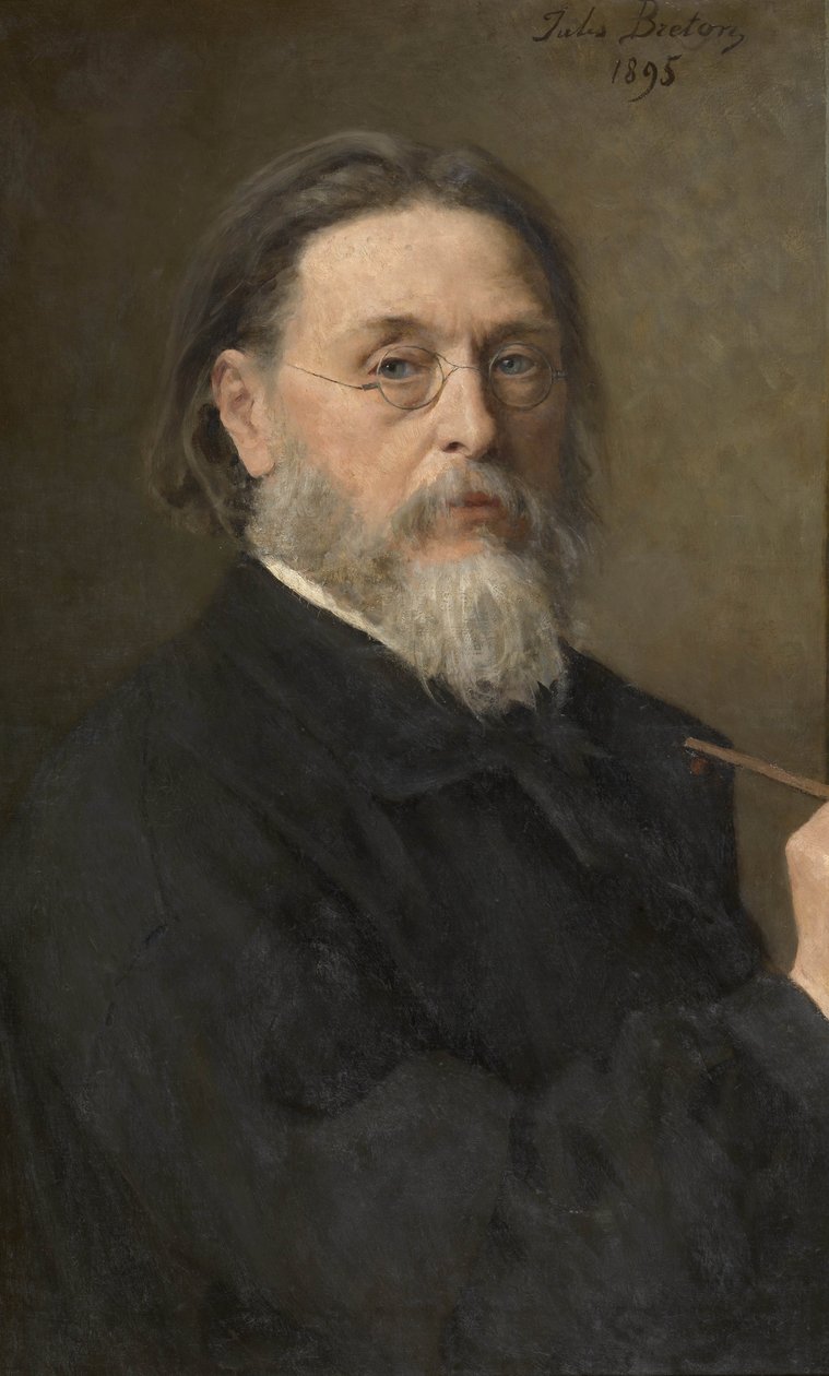 Selvportrett av Jules Breton