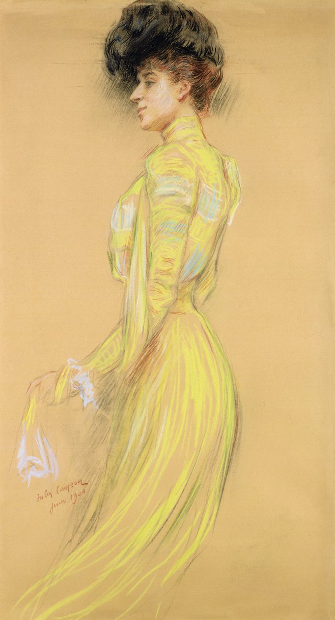 Berthe Cerny (1868-1940) juni 1900 av Jules Cayron