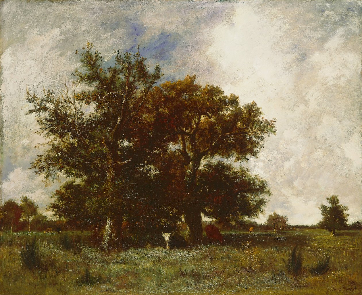 Fontainebleau Oak, ca. 1840 av Jules Dupré