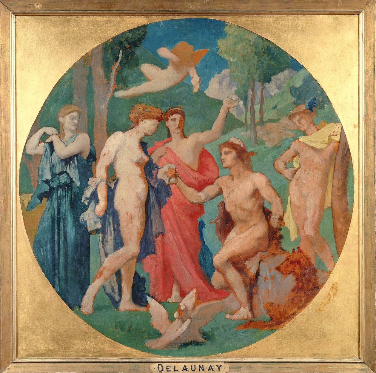 Paris-dommen av Jules Elie Delaunay